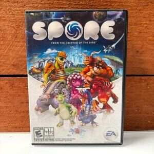 Spore PC Windows / Mac 2008 DVD-ROM Computer Game With Manual E Everyone